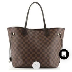 Louis Vuitton Damien Ebene Neverfull